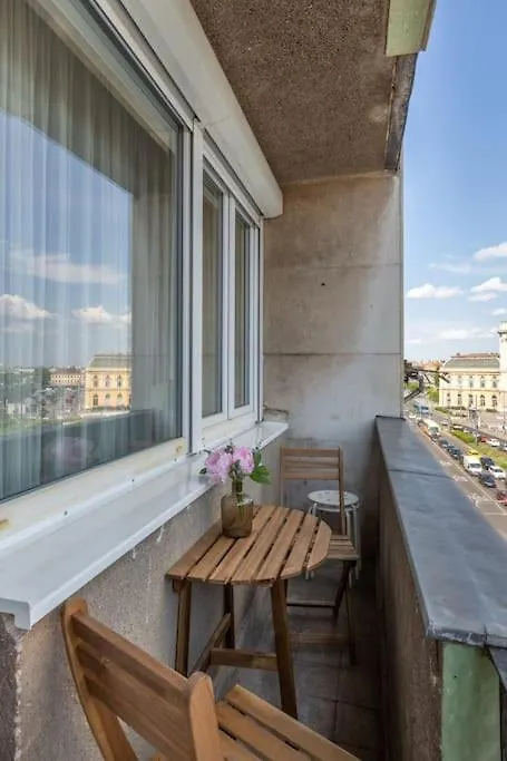 Cozy&Stylish At The Eastern Railway St. W Balcony Daire Budapeşte